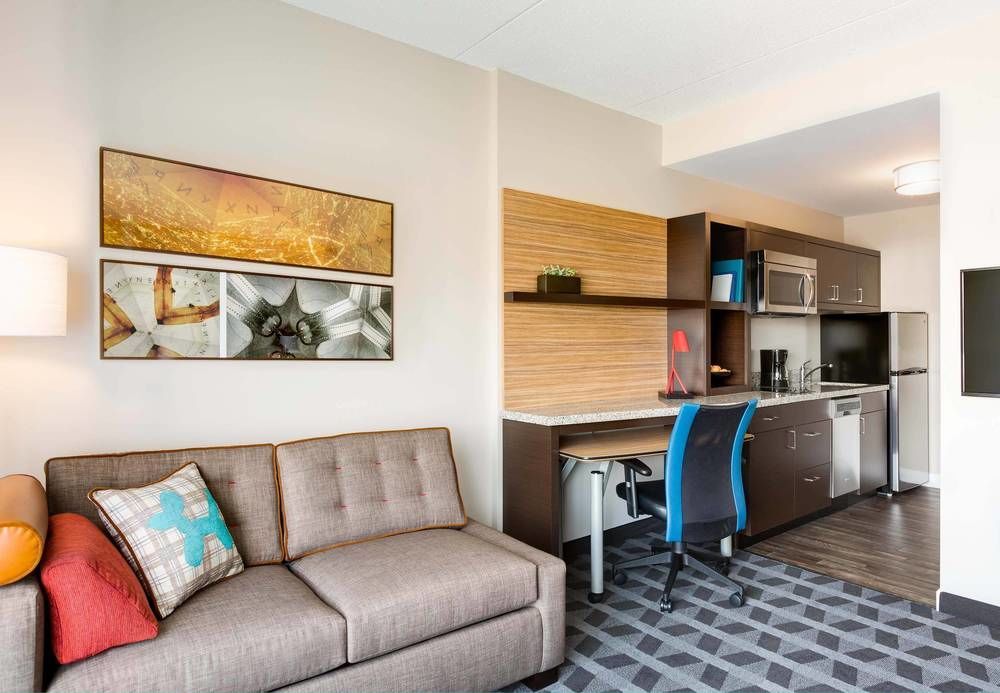 Towneplace Suites By Marriott Kansas City Airport Buitenkant foto